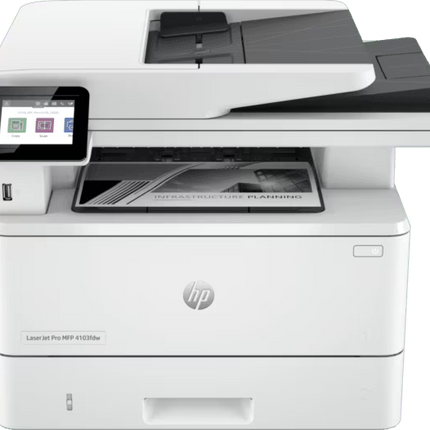 HP LaserJet Pro MFP 4103fdw All in One Printer -2Z629A