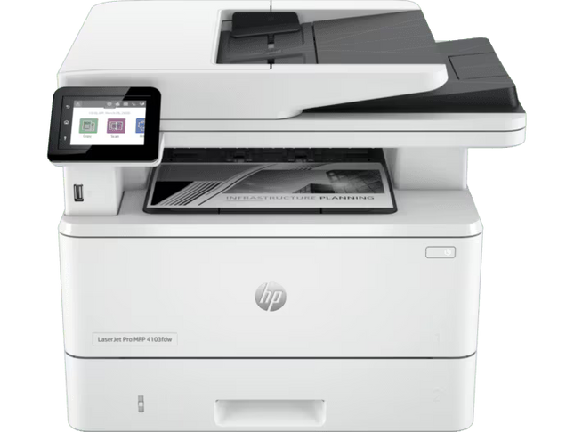 HP LaserJet Pro MFP 4103fdw All in One Printer -2Z629A
