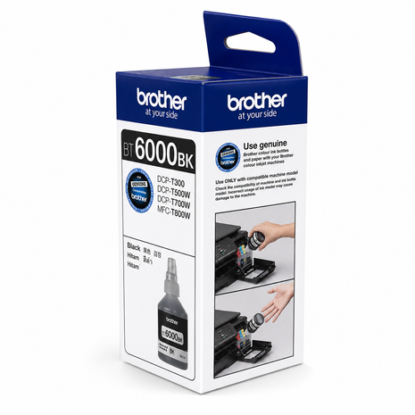 Brother BT6000 Black Ink Bottle 108ml