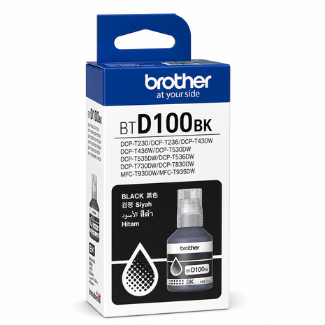 Brother BTD100 Black Ink Bottle 108ml