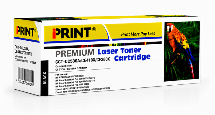 iPRINT  HP 305A (CE410X) Compatible Black Toner Cartridge