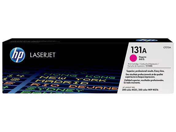 HP 131A Magenta LaserJet Toner Cartridge (CF213A)-Genuine