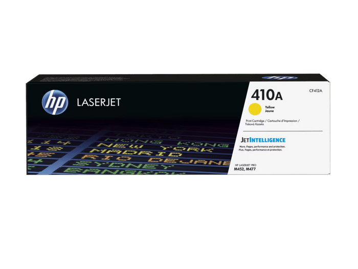 HP 410A Yellow Toner Cartridge (CF412A)-Genuine