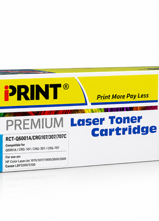 iPRINT CANON 107 307 707 Compatible Cyan Toner Cartridge