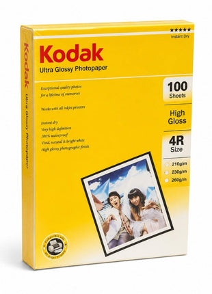 A6 PHOTOPAPERS-KODAK REAM OF 100 SHEETS -230gsm - Emerging Computers Ltd