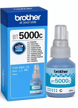 Brother BT5000 Cyan Ink Bottle 48.8ml - Emerging Computers Ltd