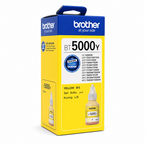 Brother BT5000 Yellow Ink Bottle 48.8ml - Emerging Computers Ltd