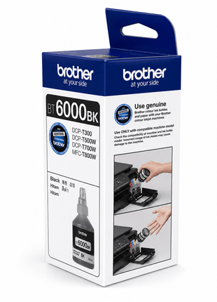 Brother BT6000 Black Ink Bottle 108ml - Emerging Computers Ltd