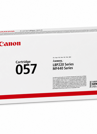 Canon 057 BK Black Toner Cartridge- Genuine - Emerging Computers Ltd