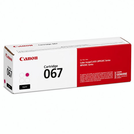 Canon 067 M Magenta Toner Cartridge- Genuine - Emerging Computers Ltd