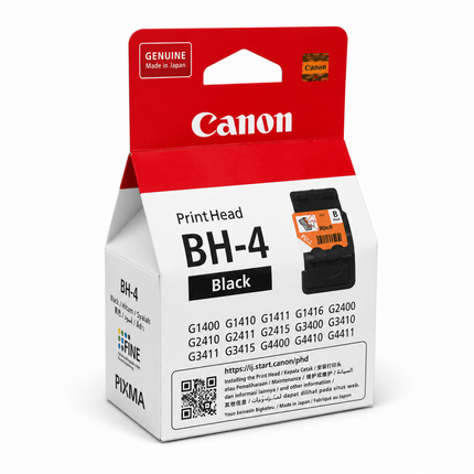 Canon 2411/3411 Print head BH4 Black- Genuine - Emerging Computers Ltd