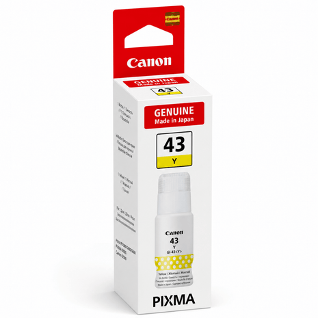 Canon GI-43 Y Yellow Ink- Genuine - Emerging Computers Ltd