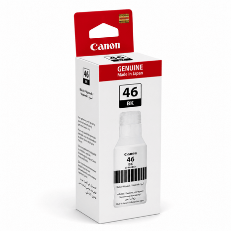Canon GI-46 BK Black Ink Bottle- Genuine - Emerging Computers Ltd