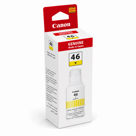Canon GI-46Y Yellow Ink Bottle- Genuine - Emerging Computers Ltd