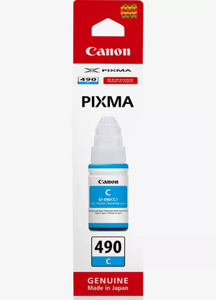 Canon GI - 490 C Original Cyan Ink - Emerging Computers Limited