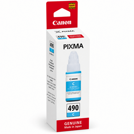 Canon GI-490 Original Cyan Ink- Genuine - Emerging Computers Ltd
