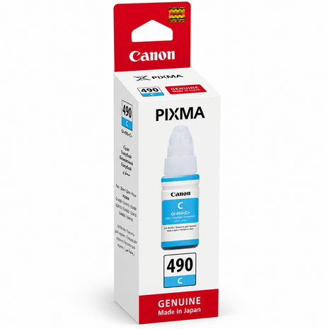 Canon GI-490 Original Cyan Ink- Genuine - Emerging Computers Ltd