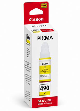 Canon GI-490 Original Yellow Ink- Genuine - Emerging Computers Ltd