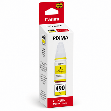 Canon GI-490 Original Yellow Ink- Genuine - Emerging Computers Ltd