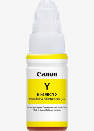 Canon GI - 490 Y Original Yellow Ink - Emerging Computers Limited
