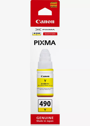 Canon GI - 490 Y Original Yellow Ink - Emerging Computers Limited