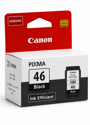Canon PG-46 Black Ink Cartridge- Genuine - Emerging Computers Ltd
