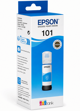 Epson 101 EcoTank Cyan Ink Bottle 70 ml - Emerging Computers Ltd