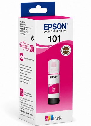 Epson 101 EcoTank Magenta Ink Bottle 70 ml - Emerging Computers Ltd