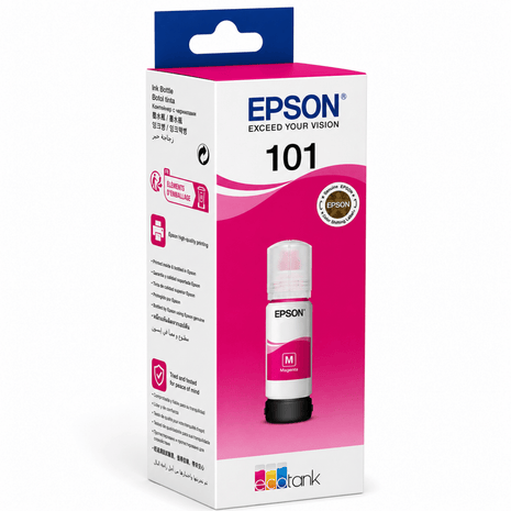 Epson 101 EcoTank Magenta Ink Bottle 70 ml - Emerging Computers Ltd