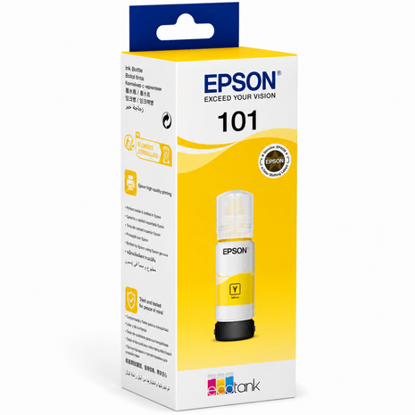 Epson 101 EcoTank Yellow Ink Bottle 70 ml - Emerging Computers Ltd