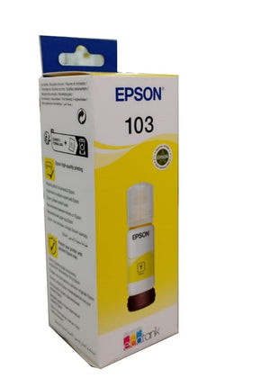 Epson 103 Ecotank Yellow ink bottle 65 ml - Emerging Computers Limited