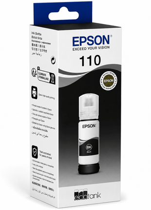 Epson 110XL Black Ink Bottle 120ml - Emerging Computers Ltd