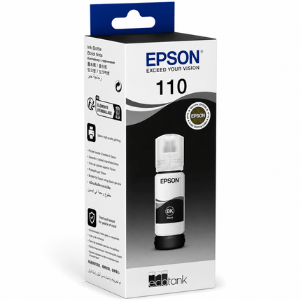 Epson 110XL Black Ink Bottle 120ml - Emerging Computers Ltd