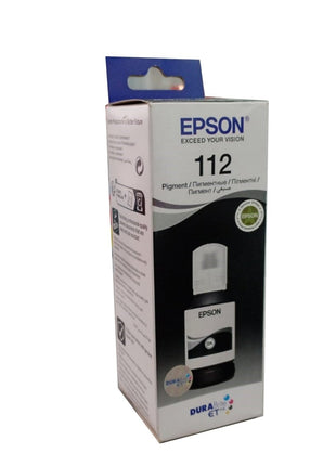 Epson 112 EcoTank Black ink bottle 127ml - Emerging Computers Limited