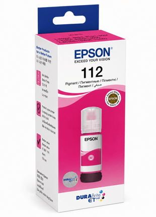 Epson 112 EcoTank Magenta Ink Bottle 70ml - Emerging Computers Ltd