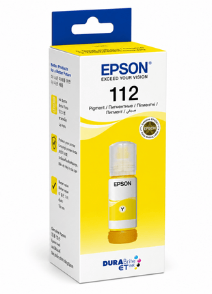 Epson 112 EcoTank Yellow Ink Bottle 70ml - Emerging Computers Ltd