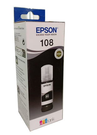 Epson Ecotank 108 Black Ink 70ml - Emerging Computers Limited