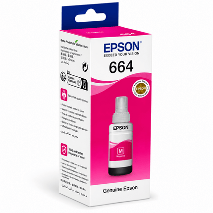 Epson T-6643A Magenta Ink Bottle 70ml - Emerging Computers Ltd