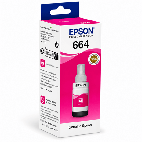 Epson T-6643A Magenta Ink Bottle 70ml - Emerging Computers Ltd