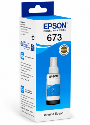 Epson T-6732A Cyan Ink Bottle 70ml - Emerging Computers Ltd