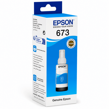 Epson T-6732A Cyan Ink Bottle 70ml - Emerging Computers Ltd