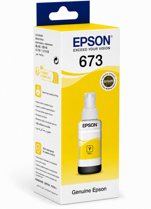 Epson T-6734A Yellow Ink Bottle 70ml - Emerging Computers Ltd
