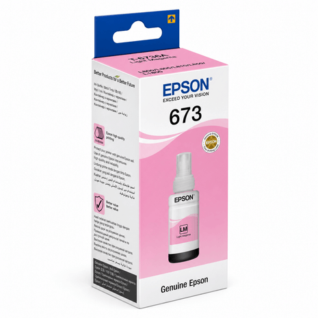 Epson T-67364A Light Magenta Ink Bottle 70ml - Emerging Computers Ltd
