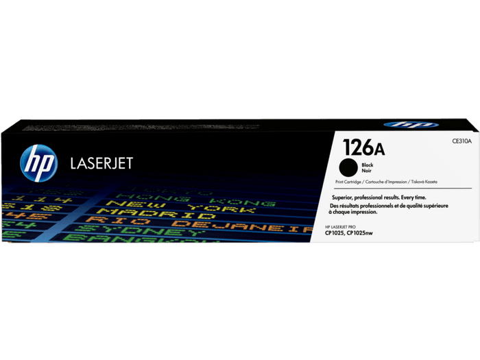 HP 126A black toner cartridge CE310A - Emerging Computers Limited