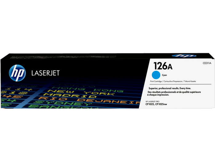 HP 126A Cyan toner Cartridge CE311A - Emerging Computers Limited