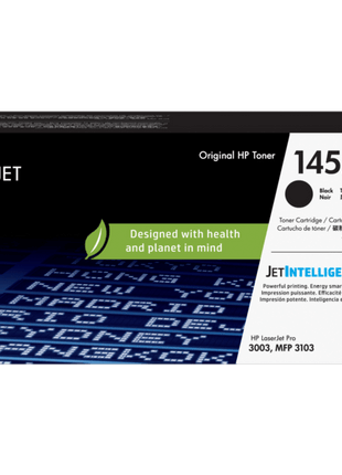 HP 145A Black LaserJet Toner Cartridge (W1450A)-Genuine - Emerging Computers Ltd