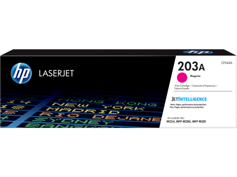 HP 203A Magenta Toner Cartridge CF543A - Emerging Computers Limited