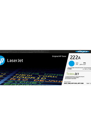 HP 222A Cyan LaserJet Toner Cartridge (W2221A) - Emerging Computers Limited