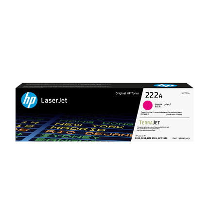 HP 222A Magenta LaserJet Toner Cartridge (W2223A) - Emerging Computers Limited