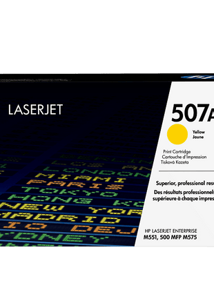 HP 507A Yellow Toner Cartridge CE402A - Emerging Computers Limited
